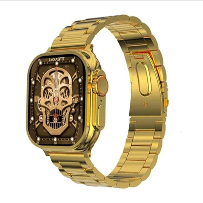 24K Gold G9 Ultra Pro Smart Watch (3 Straps)