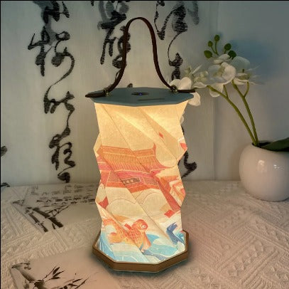 Touch Sensor Foldable Paper Lamp